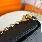 Louis Vuitton félicie pochette Black
