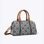 Tory Burch Monogram Mini Barrel Bag