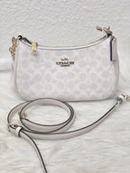 COACH Women’s Teri Shoulder Bag Signature Canvas