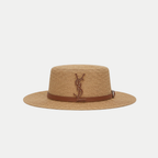 YSL - Straw Fedora Hat