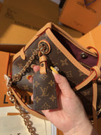 LV Pochette Metis Monogram Canvas Crossbody Bag with Chain Strap (26 x 17 x 10) cm