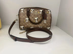 Coach X Peanuts Rowan Satchel Bag Signature Canvas
