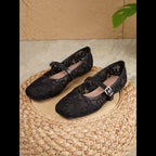 Dolce Lace Flats