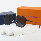 Louis vuitton Metal Double Bridge Polygonal Sunglasses Aviator