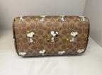 Coach X Peanuts Rowan Satchel Bag Signature Canvas