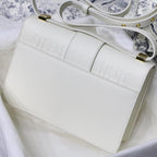 Dior 30 MONTAIGNE BAG Latte Box Calfskin