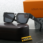 Louis vuitton Geometric Triangle Detail Oversized Square Sunglasses (Model 1984) Square
