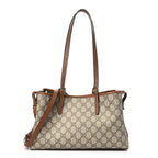 GG Emblem Shopper Medium Tote Bag