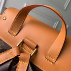 Louis Vuitton Trio Backpack Travel Bag M44658 Gold Chain Monogram LV