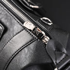 Louis Vuitton Nano Biker Bag in Black Lambskin Leather – Top Handle & Shoulder Carry (M14623)