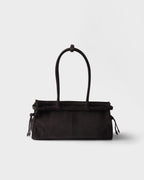 Prada Bonnie medium  suede handbag