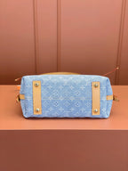 LV Carryall Denim Bag