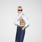 GUCCI GG Emblem Medium Tote Bag