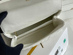 Chanel Coco Handle White Bag - 24x14x10cm