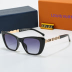 Louis vuitton Cat Eye Sunglasses with Metal Chain Detail (Model 69124) Cat-Eye