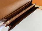 LV Monogram Sarah Long Wallet