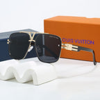Louis vuitton V-Logo Double Bridge Aviator Sunglasses Aviator
