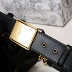 Dior 30 Montaigne Flap Shoulder Crossbody Bag with CD Clasp and Adjustable Leather Strap (24 x 17 x 8) cm
