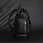 Prada Nylon & Leather Multi-Pocket Backpack – Black