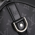 Louis Vuitton Keepall Bandoulière 50 – Monogram Eclipse Canvas Travel Bag