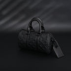 Louis Vuitton Keepall Bandoulière 50 – Monogram Shadow Black Leather