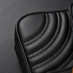 Gucci GG Marmont Small Matelassé Shoulder Bag – Black Leather with Gold Hardware