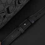 Gucci Ophidia GG Supreme Belt Bag – Black/Grey Monogram