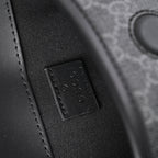 Gucci Ophidia GG Supreme Belt Bag – Black/Grey with Web Strap