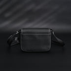 Dior Saddle Crossbody Bag – Black Grained Calfskin with Silver-Tone Hardware