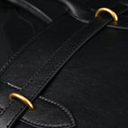Miu Miu Leather Tote Bag – Classic Black