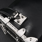 Louis Vuitton Soft Trunk Monogram Black Leather Crossbody Bag