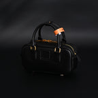 Miu Miu Leather Top Handle Satchel – Classic Black