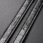 Saint Laurent Niki Medium Black Crinkled Leather Shoulder Bag