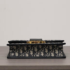 Dior 30 Montaigne Bag Oblique Blue Jacquard