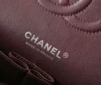 Chanel timeless classic Flap bag silver hardware