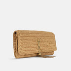 YSL Kate 99 Tassel in Raffia