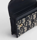 Dior Saddle Bloom Card Holder