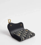 DIOR Saddle Lotus Wallet