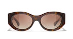 CHANEL 5536Q Cat-Eye