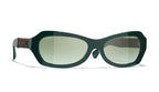 CHANEL 5537Q Cat-Eye