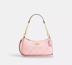 Coach Teri Shoulder Bag - White & Pink