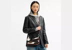 Teri Shoulder Bag With Cow Print