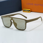 Louis vuitton Riveted Printed Oversized Sunglasses Aviator
