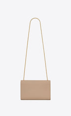 YSL Kate Medium Chain Bag In Grain De Poudre Embossed Leather