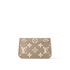 Louis Vuitton Diane Monogram Empreinte Tourterelle Beige cream