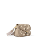Louis Vuitton Diane Monogram Empreinte Tourterelle Beige cream