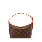 LV Classic Hills Monogram Canvas Handle Shoulder Bag with Simple Adjustable Strap (18.5 x 11 x 6.5) cm