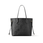 Louis Vuitton Neverfull MM Monogram empriente Black