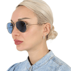 Ray-Ban Aviator RB3025 9196S2 58 Polarised Sunglasses Aviator