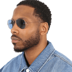 Ray-Ban Aviator RB3025 9196S2 58 Polarised Sunglasses Aviator